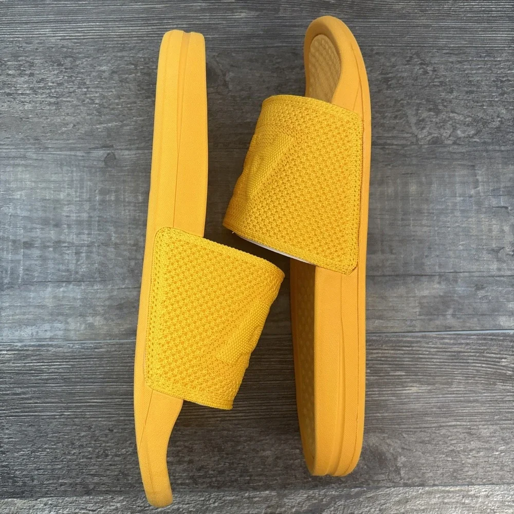 APL Slides Men's 11 BL TechLoom Mango Sandals $130‎ NEW Defect